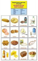 Раздаточные карточки "Продукты питания" - fgospostavki.ru - Томск