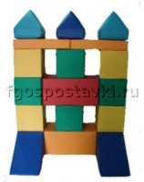 Мягкий модуль-конструктор "Башня" (17 элементов) - fgospostavki.ru - Томск