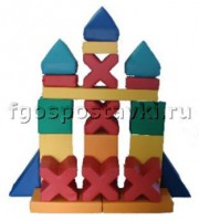 Мягкий модуль-конструктор "Башня" (21 элемент) - fgospostavki.ru - Томск