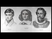 Портреты математиков (18 штук, формат А3) - fgospostavki.ru - Томск