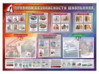 Стенд-уголок "Правила безопасности школьника" - fgospostavki.ru - Томск