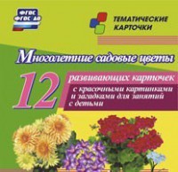 Тематические карточки "Многолетние садовые цветы" - fgospostavki.ru - Томск