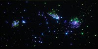 Настенный фиброоптический ковер "Млечный путь" 200х100, 300 точек - fgospostavki.ru - Томск