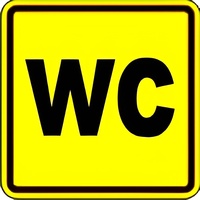 Тактильный знак (WC) 150х150 - fgospostavki.ru - Томск
