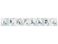 Стенд-лента "Выдающиеся ученые-химики" - fgospostavki.ru - Томск