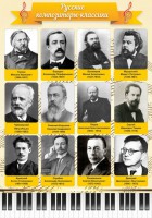 Стенд "Русские композиторы-классики" - fgospostavki.ru - Томск