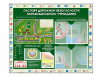 Стенд-уголок "Паспорт дорожной безопасности образовательного учреждения" - fgospostavki.ru - Томск