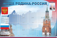 Стенд "Наша родина-Россия" - fgospostavki.ru - Томск