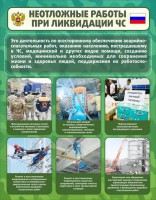 Стенд "Неотложные работы при ликвидации ЧС" - fgospostavki.ru - Томск