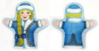 Кукла-рукавичка "Снегурочка" - fgospostavki.ru - Томск