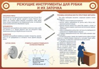 Стенд "Режущие инструменты для рубки и их заточки" - fgospostavki.ru - Томск