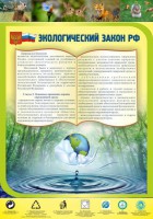 Стенд "Экологический закон РФ" - fgospostavki.ru - Томск