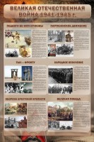 Стенд "Великая отечественная война (события)" - fgospostavki.ru - Томск