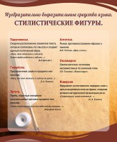 Стенд "Стилистические фигуры" Вариант 2 - fgospostavki.ru - Томск
