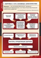 Комплект таблиц. ОБЖ. Здоровый образ жизни. - fgospostavki.ru - Томск