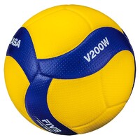 Мяч волейбольный Mikasa V200W (размер 5, синтетическая кожа, профессиональный) - fgospostavki.ru - Томск