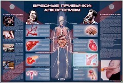 Электрифицированный стенд "Вредные привычки: алкоголизм" - fgospostavki.ru - Томск