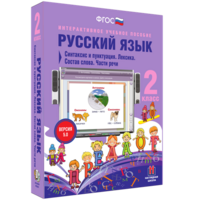 Русский язык 2 класс. Синтаксис и пунктуация. Лексика. Состав слова. Части речи - fgospostavki.ru - Томск