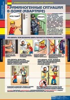 Комплект таблиц. ОБЖ. Поведение в криминогенных ситуациях. - fgospostavki.ru - Томск
