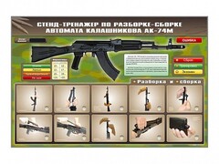 Стенд-тренажер по сборке-разборке автомата Калашникова АК-74М - fgospostavki.ru - Томск