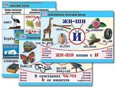 Комплект таблиц "Обучение грамоте. Письмо и развитие речи" (16 таблиц, А1, ламинированные) - fgospostavki.ru - Томск