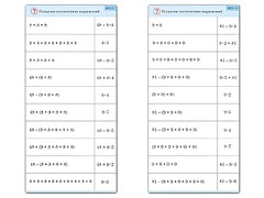 Комплект карточек (10) "Обучающий калейдоскоп. Умножение на 7, 8 и 9" - fgospostavki.ru - Томск