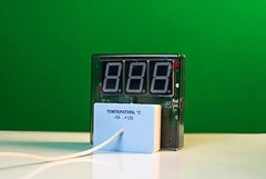 Датчик температуры с независимой индикацией (термометр демонстрационный) - fgospostavki.ru - Томск