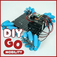Robo kit DIYGO Мобильный робот с колесами всенаправленного движения - fgospostavki.ru - Томск