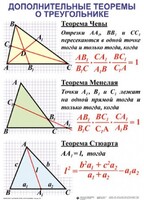 Комплект таблиц Треугольники (19 таблиц) - fgospostavki.ru - Томск