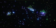 Настенный фиброоптический ковер "Млечный путь" 150х150, 300 точек - fgospostavki.ru - Томск