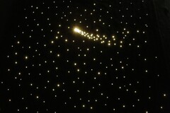 Настенный фибероптический ковер «Звездное небо» 1,45х1,45 м, 320 звезд в комплекте со светогенератором - fgospostavki.ru - Томск
