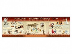 Настенное полотно "История Олимпийских игр" - fgospostavki.ru - Томск