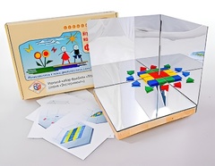 Игровой набор Фребеля "Мозаика геометрическая 3D" - fgospostavki.ru - Томск