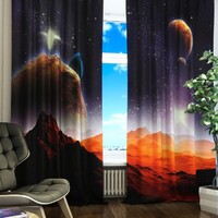 Комплект светонепроницаемых штор "Марсианская одиссея" - fgospostavki.ru - Томск