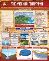 Стенд "Физическая география. Гидросфера" Вариант 1 - fgospostavki.ru - Томск