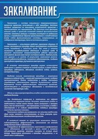 Стенд "Закаливание" - fgospostavki.ru - Томск