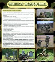 Стенд "Огневая подготовка" Вариант 2 - fgospostavki.ru - Томск