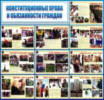 Стенд "Конституционные права и обязанности граждан" - fgospostavki.ru - Томск