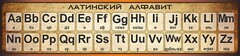 Стенд "Латинский алфавит" - fgospostavki.ru - Томск