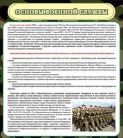 Стенд "Основы военной службы" - fgospostavki.ru - Томск