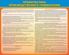 Стенд "Профилактика производственного травматизма" - fgospostavki.ru - Томск
