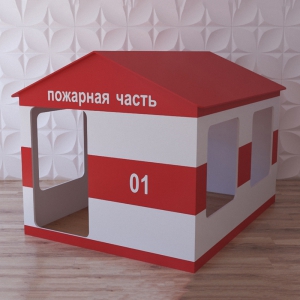 Детский игровой домик «Пожарная служба» - fgospostavki.ru - Томск