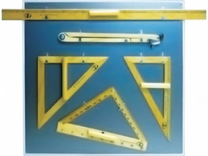 Комплект линеек для школьной доски + доска крепежная (для хранения) - fgospostavki.ru - Томск