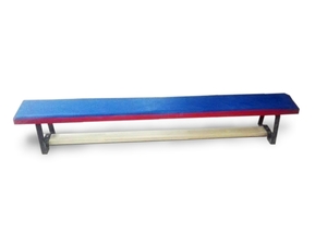 Скамейка гимнастическая мягкая (металлические ножки) (3,0 м)  - fgospostavki.ru - Томск