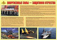 Плакат "Вооруженные Силы – защитники Отечества" - fgospostavki.ru - Томск