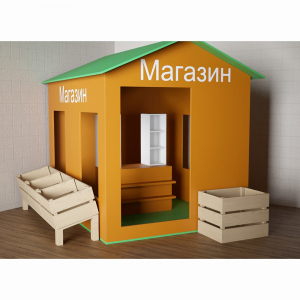 Игровой домик «Рынок» - fgospostavki.ru - Томск