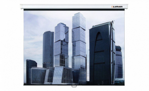 Настенный проекционный экран Lumien Eco Picture (LEP-100105) 160х160 см - fgospostavki.ru - Томск