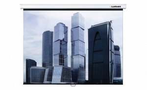 Настенный проекционный экран Lumien Eco Picture (LEP-100101) 150x150 см - fgospostavki.ru - Томск
