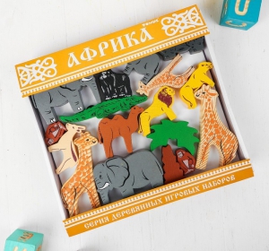 Конструктор "Африка", 35 элементов - fgospostavki.ru - Томск