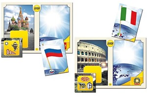 Настольно-печатная игра "Флаги стран мира 1. Европа" - fgospostavki.ru - Томск